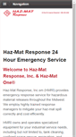 Mobile Screenshot of haz-matresponse.com